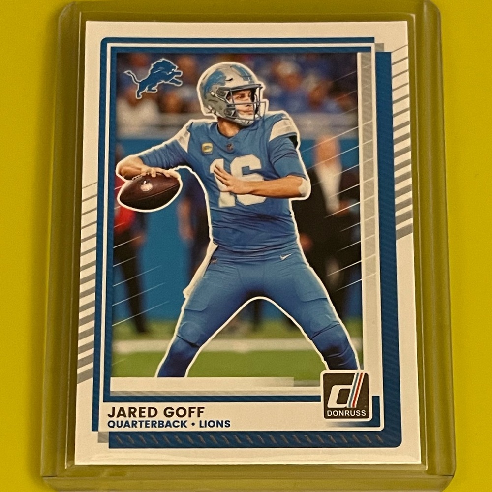 Jared Goff #220 2025 Panini Donruss Football Trading Card